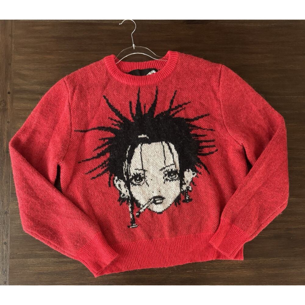 Rare Secret Heart Nana Osaki Sweater Adults Medium Anime Kid Mohair Pullover